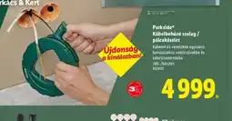 Lidl Parkside Kábelbehúz szalag ajánlat