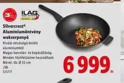 Lidl Silvercrest Alumíniumöntvény wokserpenyő ajánlat