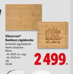 Lidl Silvercrest Bambusz vágdeszka ajánlat
