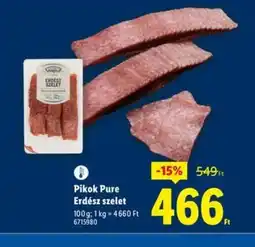 Lidl Pikok Pure Erdész szelet ajánlat