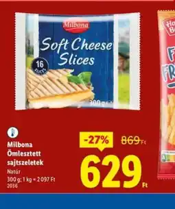 Lidl Milbona Ömlesztett sajtszeletek ajánlat