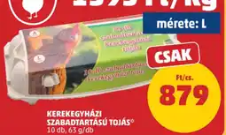 PENNY Kerekegyházi szabadtartású tojás ajánlat