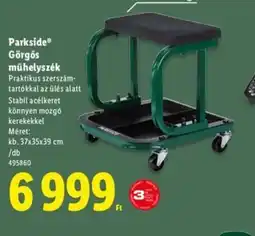 Lidl PARKSIDE Görgős műhelyszék ajánlat