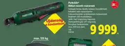 Lidl PARKSIDE Akkus racsnis csavaroz ajánlat