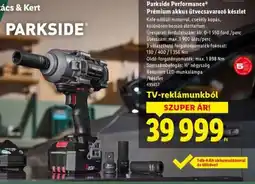 Lidl PARKSIDE Prémium akkus ütvecsavaroz ajánlat