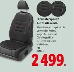 Lidl Ultimate Speed Auts ülésvédő ajánlat