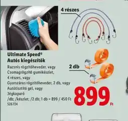 Lidl Ultimate Speed Auts kiegészítők ajánlat