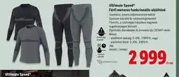 Lidl Ultimate Speed Férfi motoros aláöltöző ajánlat