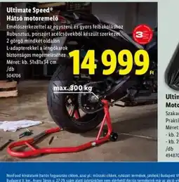 Lidl Ultimate Speed Háts motoremelő ajánlat