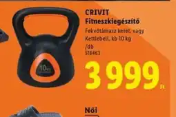 Lidl CRIVIT Fitneszkiegészítő ajánlat