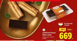 Lidl Confisiere Firenze Mézes szelet ajánlat