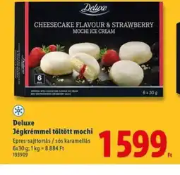 Lidl Deluxe Jégkrémmel töltött mochi ajánlat