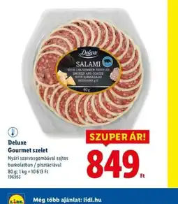 Lidl Deluxe Salami ajánlat