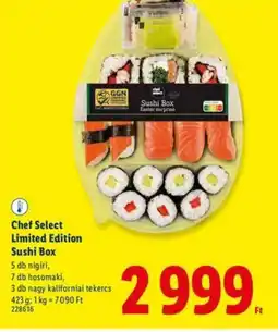Lidl Chef Select Sushi Box ajánlat