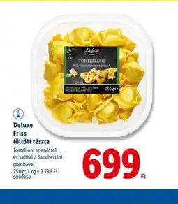 Lidl Deluxe Friss töltött tészta ajánlat