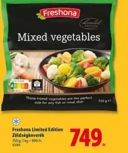 Lidl Freshona Zöldségkeverék ajánlat