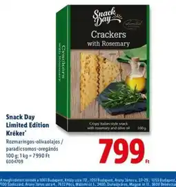 Lidl Snack Day Limited Edition Kréker ajánlat