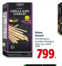 Lidl Deluxe Grissini ajánlat