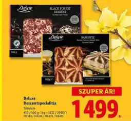 Lidl Deluxe Desszertspecialitás ajánlat