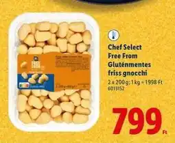Lidl Chef Select Free From Glúténmentes friss gnocchi ajánlat