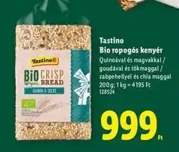Lidl Tastino Bio ropogós kenyér ajánlat