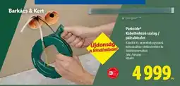 Lidl Parkside Kábelbehúzó szalag / palcákészlet ajánlat
