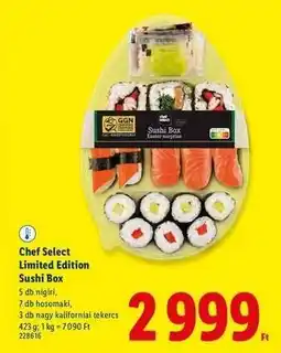 Lidl Chef Select Limited Edition Sushi Box ajánlat