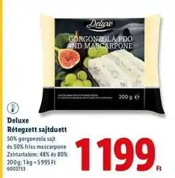 Lidl Deluxe Rétegezett sajtduett ajánlat