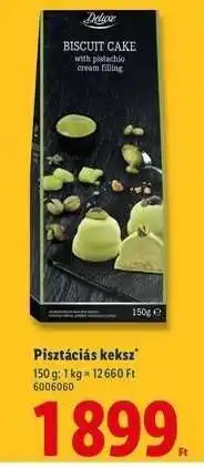 Lidl Pisztáciás keksz ajánlat
