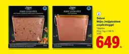 Lidl Deluxe Májas/májpástétom aszpikrétgeggel ajánlat