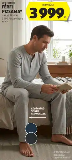 ALDI Up 2 Fashion férfi pizsama ajánlat