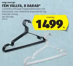 ALDI Home Creation Fém vállfa ajánlat