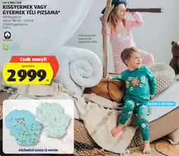 ALDI Lily & Dan / L&D kisgyermek, gyermek téli pizsama ajánlat