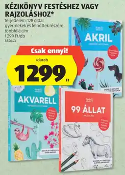 ALDI Kézikönyv festéshez, rajzoláshoz ajánlat