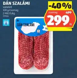 ALDI Dán szalámi ajánlat