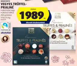 ALDI Moser Roth Vegyes trüffel- praliné ajánlat