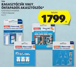 ALDI Tesa ragasztócsík, öntapadós akasztószög ajánlat