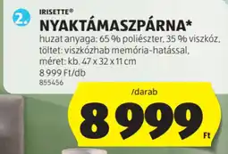 ALDI Irisette Nyaktámaszpárna ajánlat