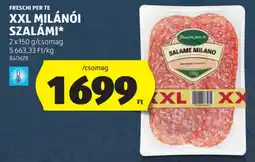 ALDI Freschi Per Te XXL milánói szalámi ajánlat