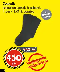 Tedi Zoknik különböző színek és méretek ajánlat