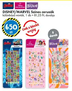 Tedi Disney / Marvel Színes ceruzák ajánlat