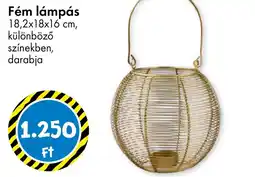 Tedi Fém lámpás ajánlat