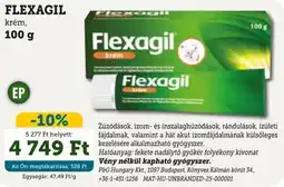 Mosoly patikák Flexagil krém ajánlat