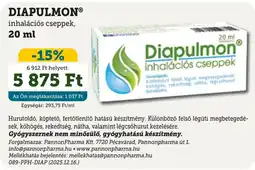 Mosoly patikák Diapulmon inhalációs cseppek ajánlat
