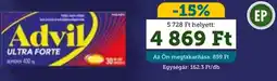 Mosoly patikák Advil Ultra Forte ajánlat