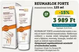 Mosoly patikák Reumablok Forte masszírozó krém ajánlat