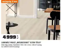OBI Laminált padló „Naturesense" elton tölgy ajánlat