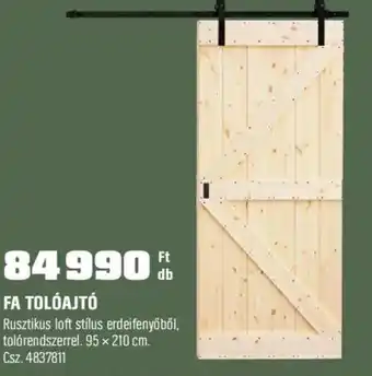 OBI Fa tolóajtó ajánlat