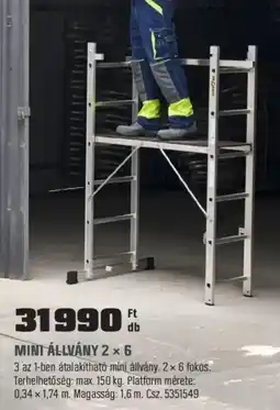 OBI Mini állvány 2×6 ajánlat