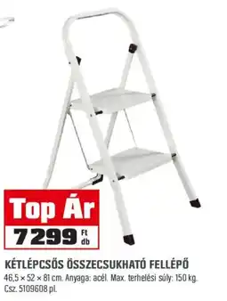 OBI Kétlépcsős összecsukható fellépő ajánlat